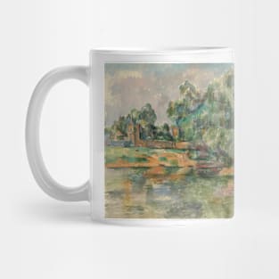 Riverbank by Paul Cezanne Mug